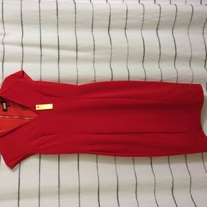 Red Bodycon Red Business Dress